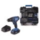 Scheppach C-DTB74/1-X - 20 V aku set 2-rychlostního vrtacího šroubováku a 74 ks příslušenství Scheppach C-DTB74/1-X - 20 V aku set 2-rychlostního vrtacího šroubováku a 74 ks příslušenství