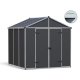 Rubicon 8' x 8' antracit - heavy duty prostorný zahradní domek Rubicon 8' x 8' antracit - heavy duty prostorný zahradní domek
