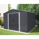 RMSA 8x10 Anthracite - zahradní domek kovový 3 x 2,4 m se sedlovou střechou RMSA 8x10 Anthracite - zahradní domek kovový 3 x 2,4 m se sedlovou střechou